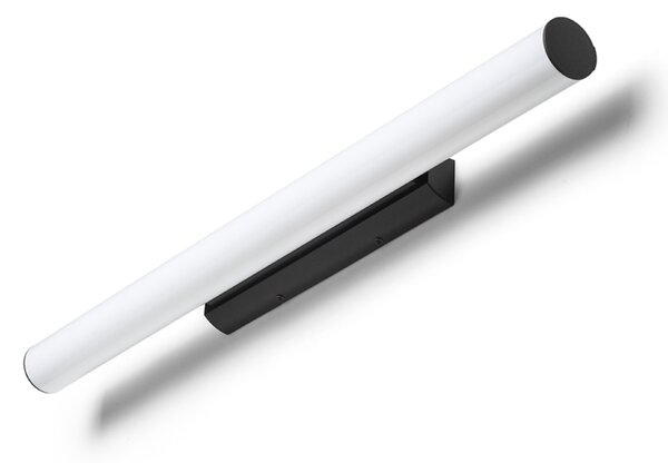 RED - DESIGN RENDL RENDL RIVIER LED nástěnná lampa, podélná černá/mléčný akryl R14492