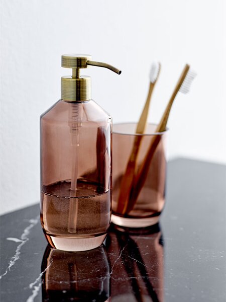 Södahl Kelímek na zubní kartáček Vintage Brown Glass