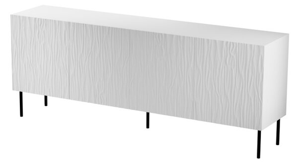 HALMAR Komoda Jungle 190 cm bílá/černá