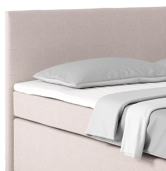 Postel Boxspring NERO PL: 180/200 cm, béžová