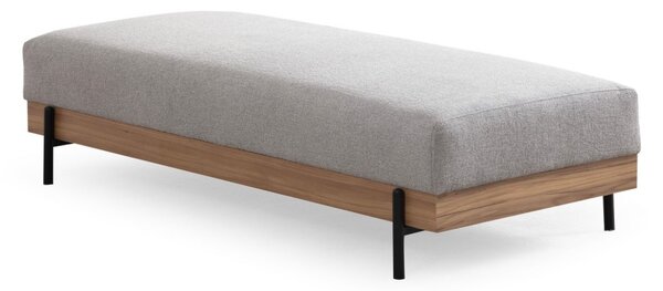 Hanah Home Taburet ETI 158 cm šedý/dub přírodní