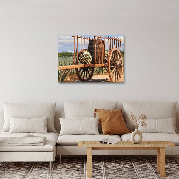 Obraz - Přívěsný vozík (70x50 cm)