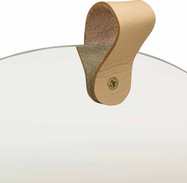 Nástěnné zrcadlo masivní borovice 35 cm 322801