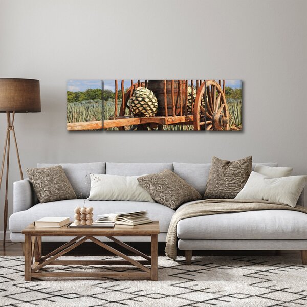 Obraz - Přívěsný vozík (170x50 cm)