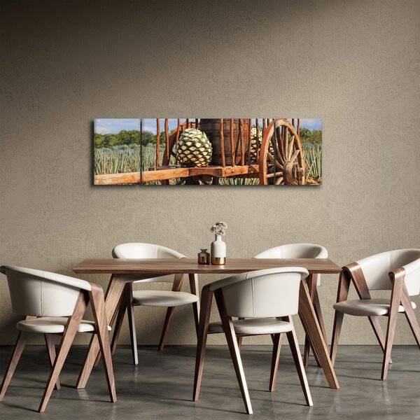 Obraz - Přívěsný vozík (170x50 cm)