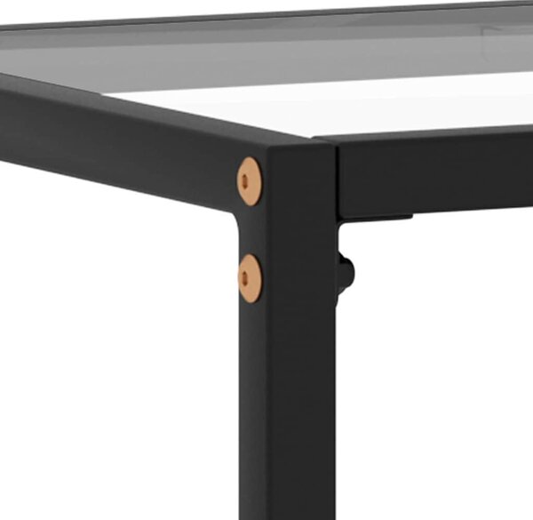 Konzolový stolek průhledný 100 x 35 x 75 cm tvrzené sklo 322811