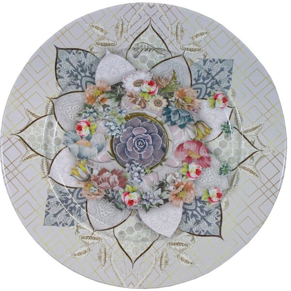 Talíř plechový Mandala Ø 33 cm 2000304
