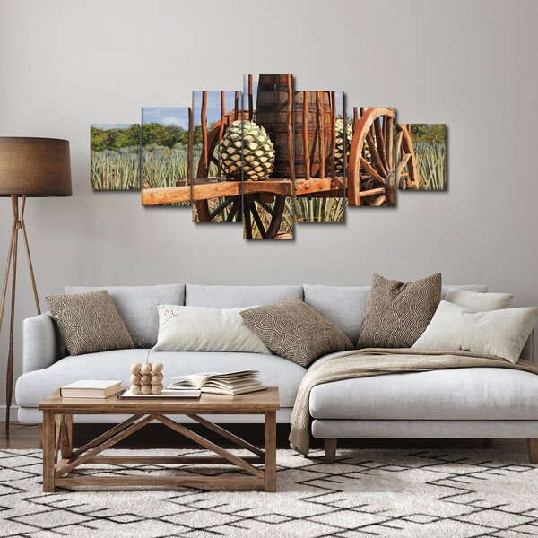 Obraz - Přívěsný vozík (210x100 cm)