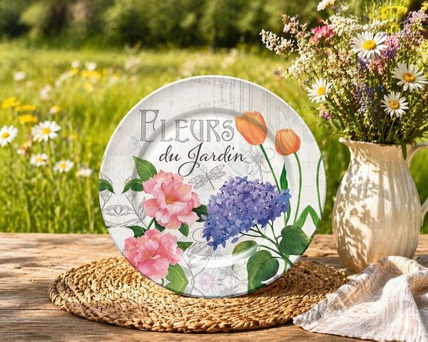 Dekorační talíř Fleurs du Jardin Ø 33 cm 2000337