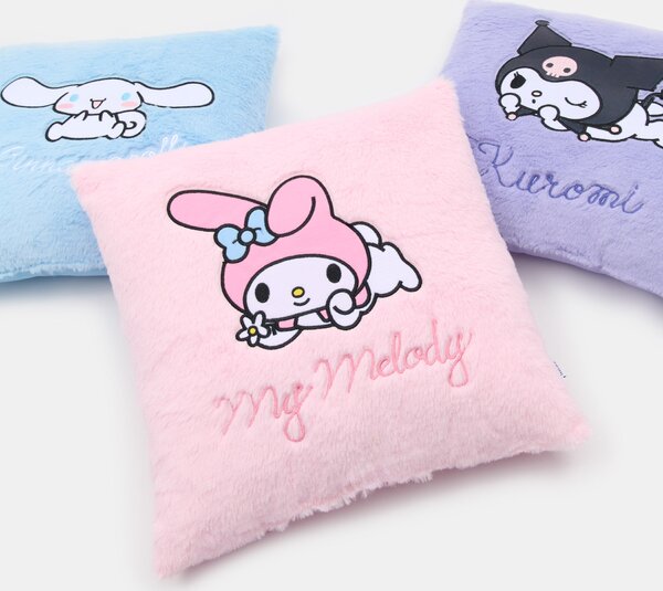 Sinsay - Kožešinový polštář My Melody - pastelová růžová