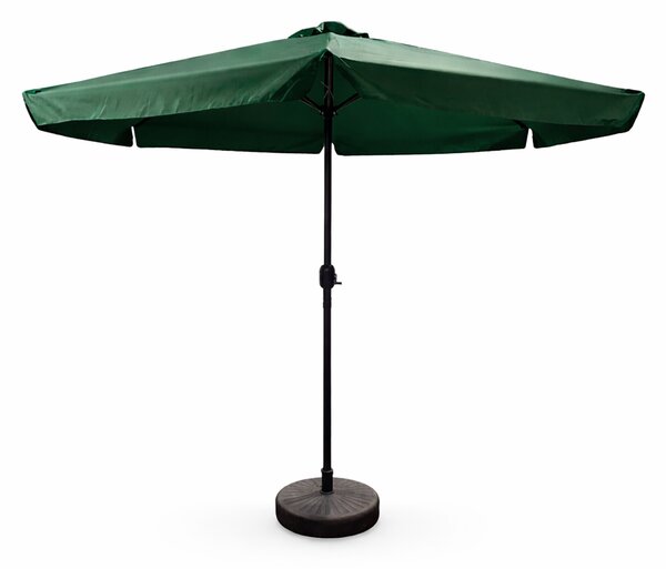 Aga Zahradní slunečník 300 cm MR2055 Zelený