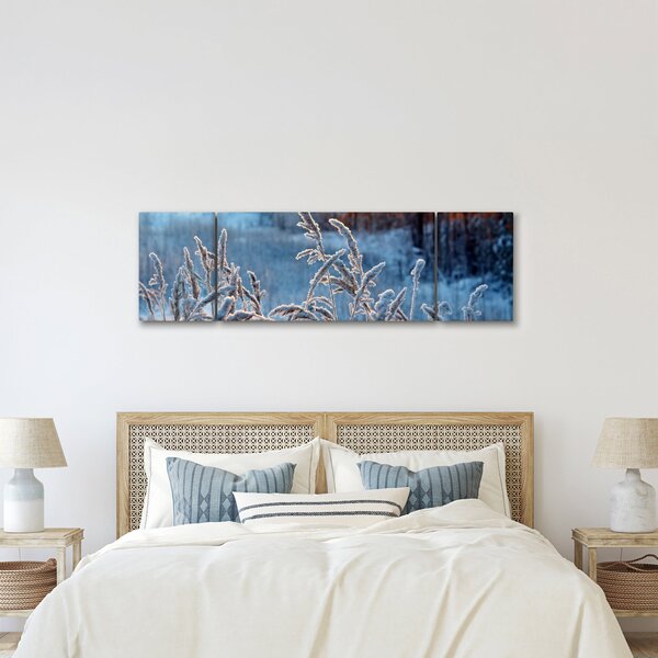 Obraz - Zimní louka (170x50 cm)