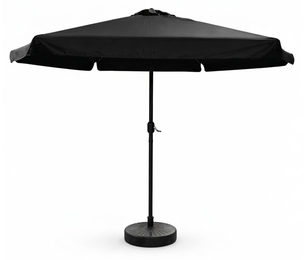 Aga Zahradní slunečník 300 cm MR2055 Černý