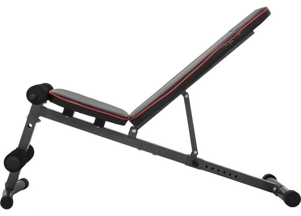 Gorilla Sports Multifunkční nastavitelná lavička, 138 cm