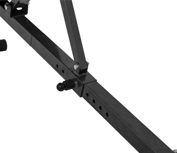 Gorilla Sports Multifunkční nastavitelná lavička, 138 cm