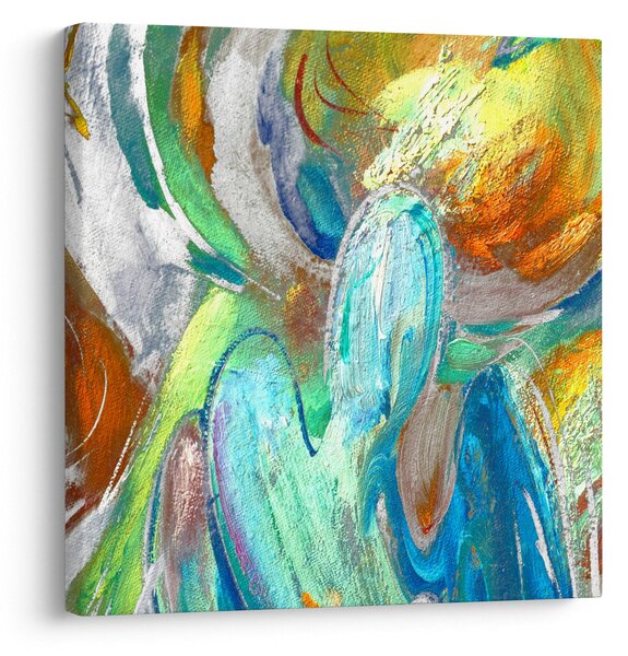 Obraz - Barevná abstrakce (30x30 cm)