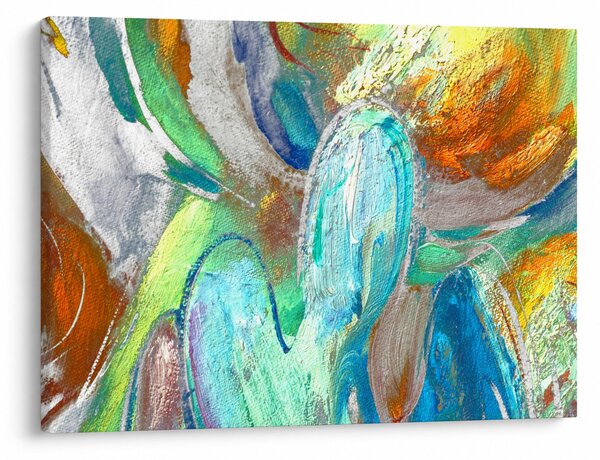 Obraz - Barevná abstrakce (70x50 cm)