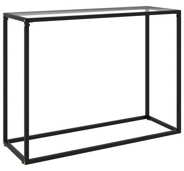 Konzolový stolek průhledný 100 x 35 x 75 cm tvrzené sklo 322811