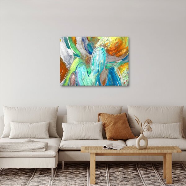 Obraz - Barevná abstrakce (70x50 cm)