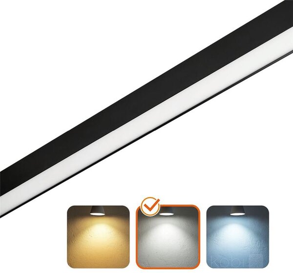 LED svítidlo KOLINE K1 40W 4000K černé