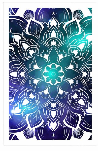 Plakát moderní Mandala s orientálním vzorem