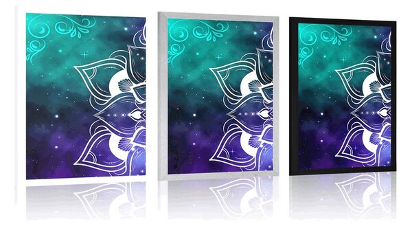 Plakát detail moderní Mandala s orientálním vzorem