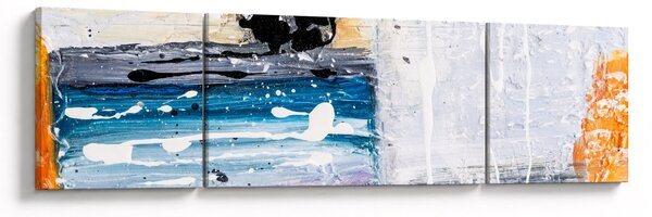 Obraz - Abstraktní tahy (170x50 cm)