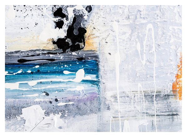 Obraz - Abstraktní tahy (70x50 cm)