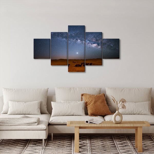 Obraz - Noc v poušti (125x70 cm)