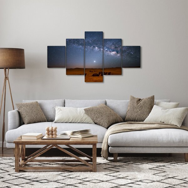 Obraz - Noc v poušti (125x70 cm)