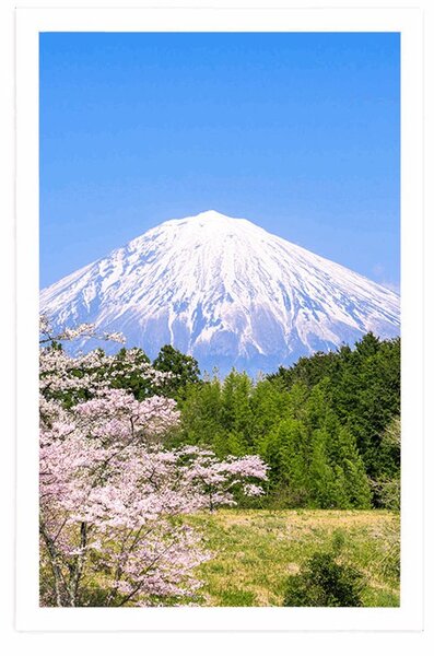 Plakát sopka Fuji