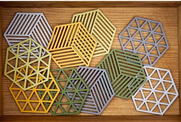 Zone Denmark Silikonová podložka pod horké Hexagon Lilac