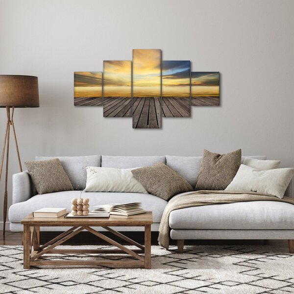 Obraz - Molo s výhledem (125x70 cm)