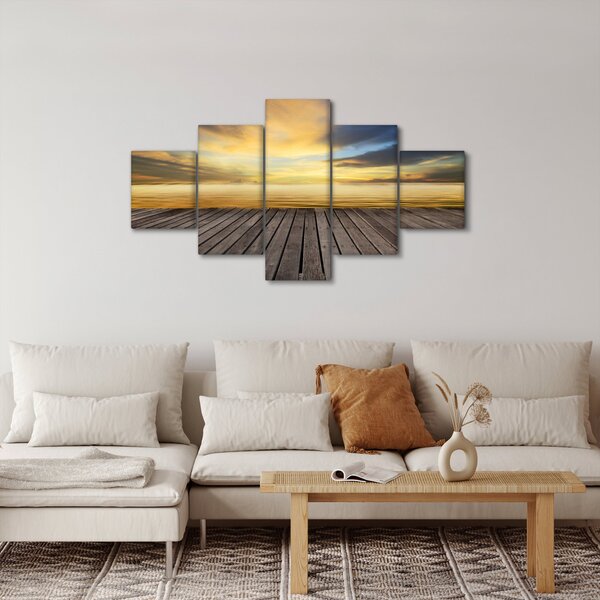 Obraz - Molo s výhledem (125x70 cm)