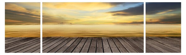 Obraz - Molo s výhledem (170x50 cm)