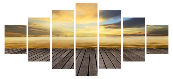Obraz - Molo s výhledem (210x100 cm)