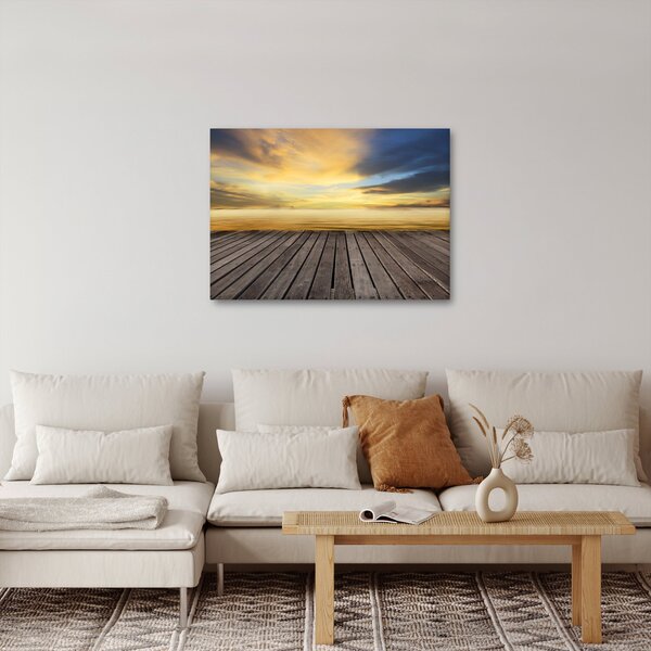 Obraz - Molo s výhledem (70x50 cm)