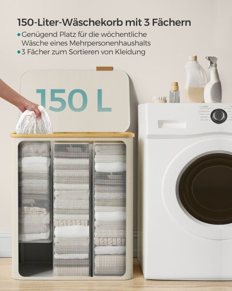 Prádelní koš 150L LCB515W01