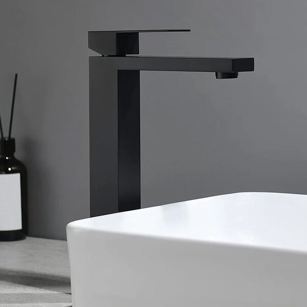 Rea Baterie umyvadlová vysoká Fenix Black REA-B7849 - Rea