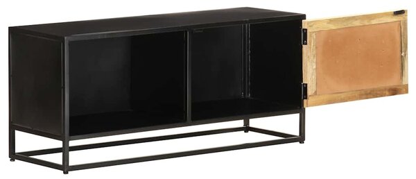 TV stolek 90 x 30 x 40 cm hrubé mangovníkové dřevo 323150