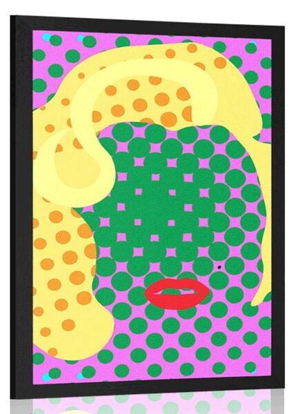 Plakát Marilyn Monroe v pop art stylu