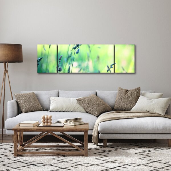 Obraz - Detail louky (170x50 cm)