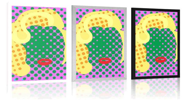 Plakát Marilyn Monroe v pop art stylu