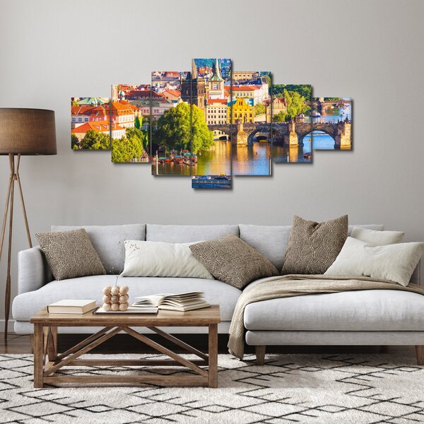 Obraz - Praha (210x100 cm)