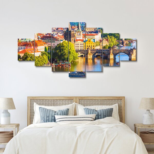 Obraz - Praha (210x100 cm)