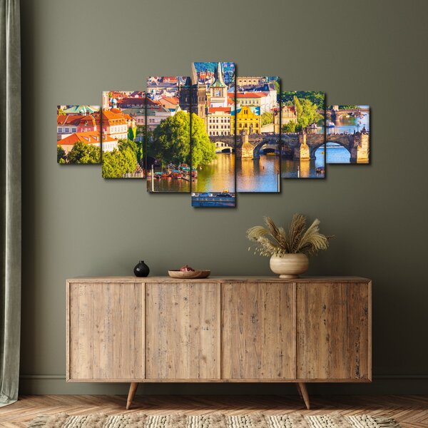 Obraz - Praha (210x100 cm)