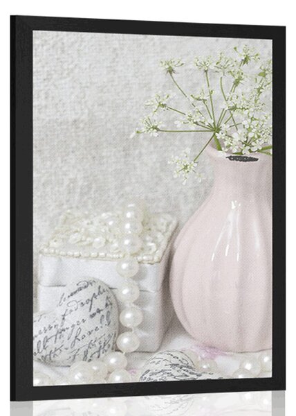 Plakát luxusní Shabby Chic zátiší