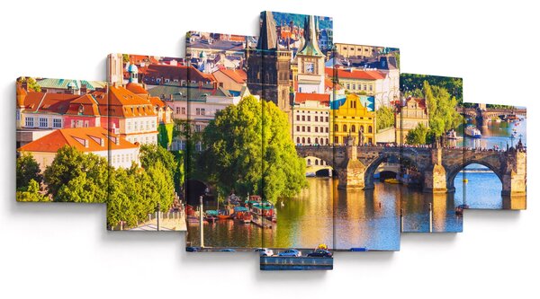 Obraz - Praha (210x100 cm)