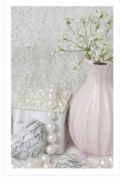 Plakát luxusní Shabby Chic zátiší
