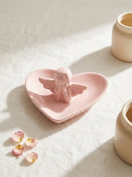 Sinsay - Stojící valentýnská dekorace - pastelová růžová